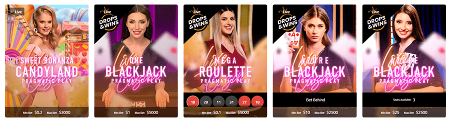 Jeux de Casino Ultra en Direct